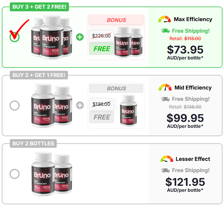 Bruno Male Enhancement Australia